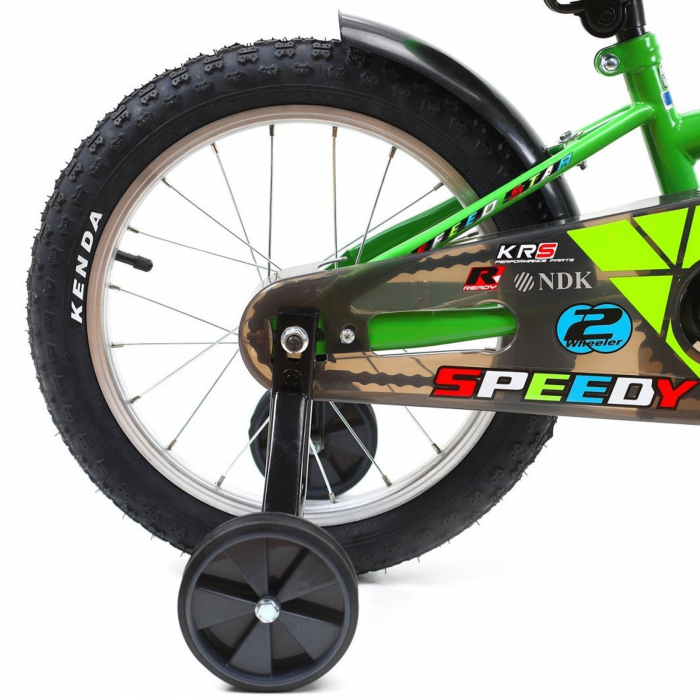 Bicicleta copii 16" DHS Speedy 1601, albastru, varsta 4-6 ani [5]