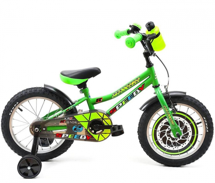 Bicicleta copii 16" DHS Speedy 1601, albastru, varsta 4-6 ani [1]