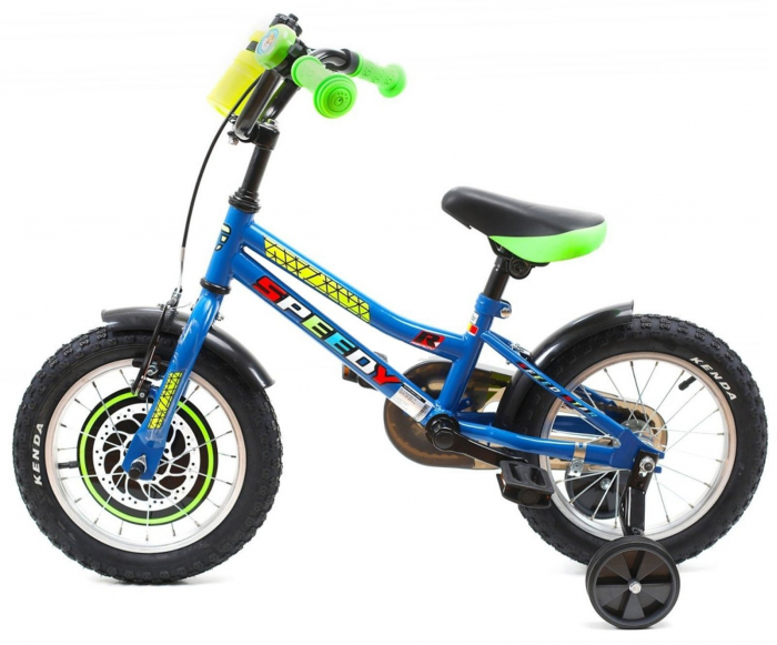 Bicicleta copii 16" DHS Speedy 1601, albastru, varsta 4-6 ani [7]