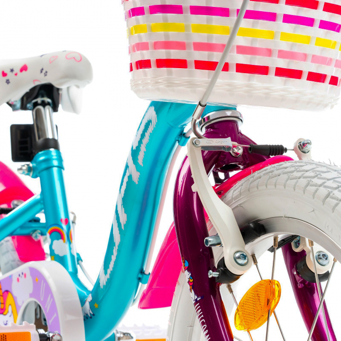 Bicicleta copii 16" DHS Summer, varsta 4-6 ani [5]