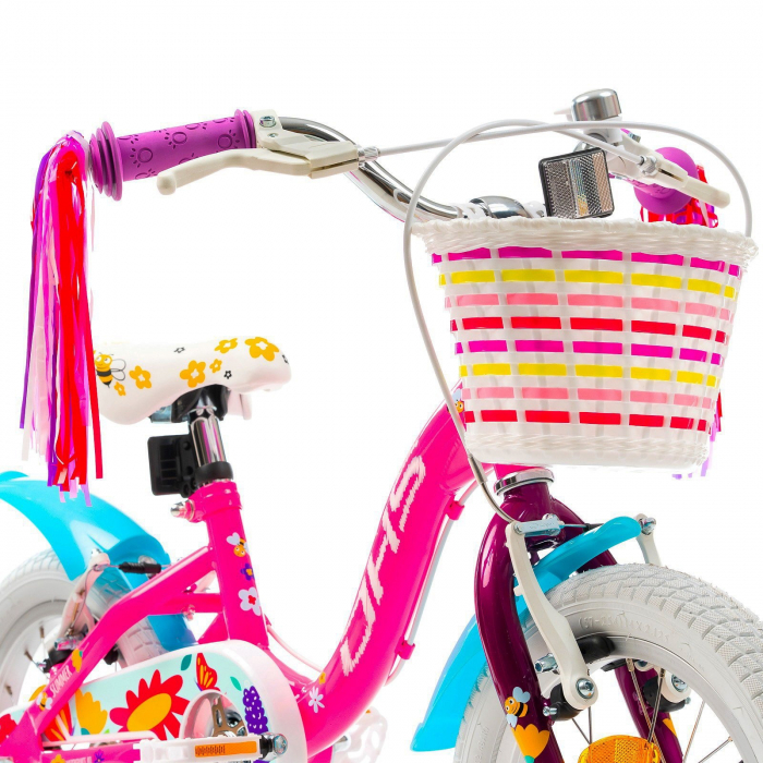 Bicicleta copii 16" DHS Summer, varsta 4-6 ani [4]