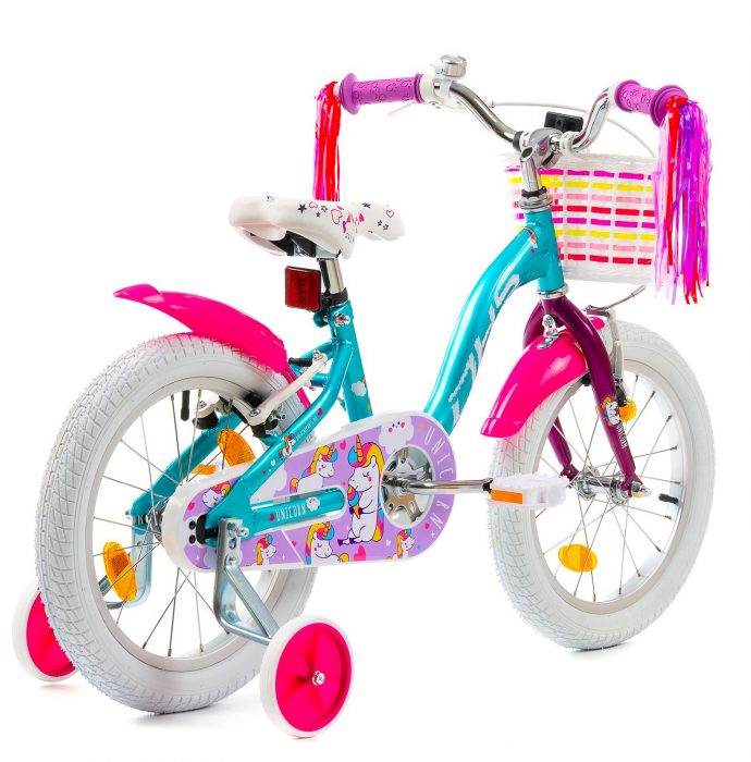 Bicicleta copii 16" DHS Summer, varsta 4-6 ani [3]