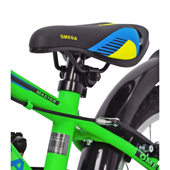 Bicicleta copii 16" OMEGA Master alb, varsta 4-6 ani [5]