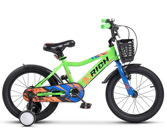Bicicleta copii 16" RICH Speedy, varsta 4-6 ani  [2]