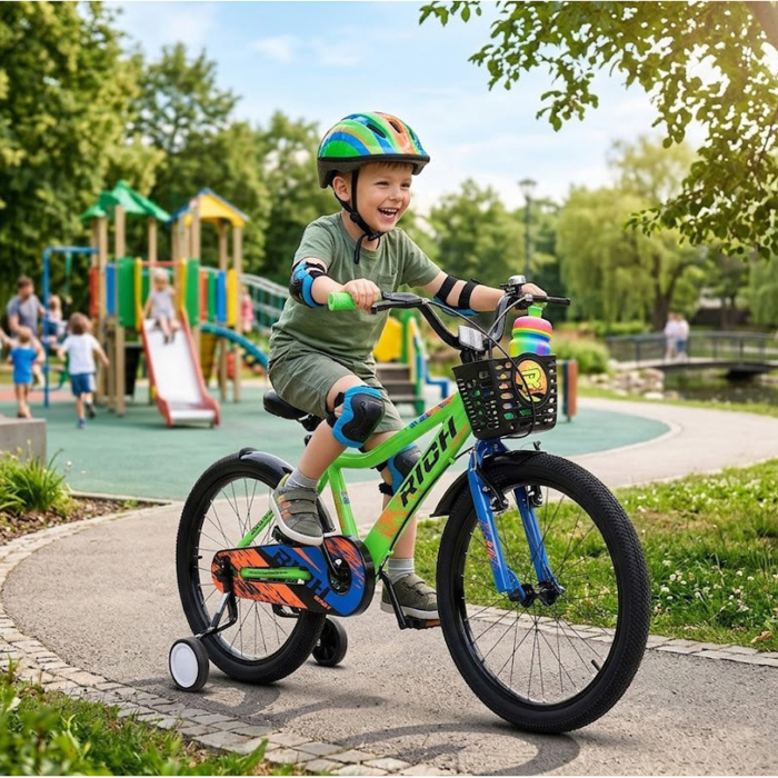 Bicicleta copii 16" RICH Speedy, varsta 4-6 ani  [11]