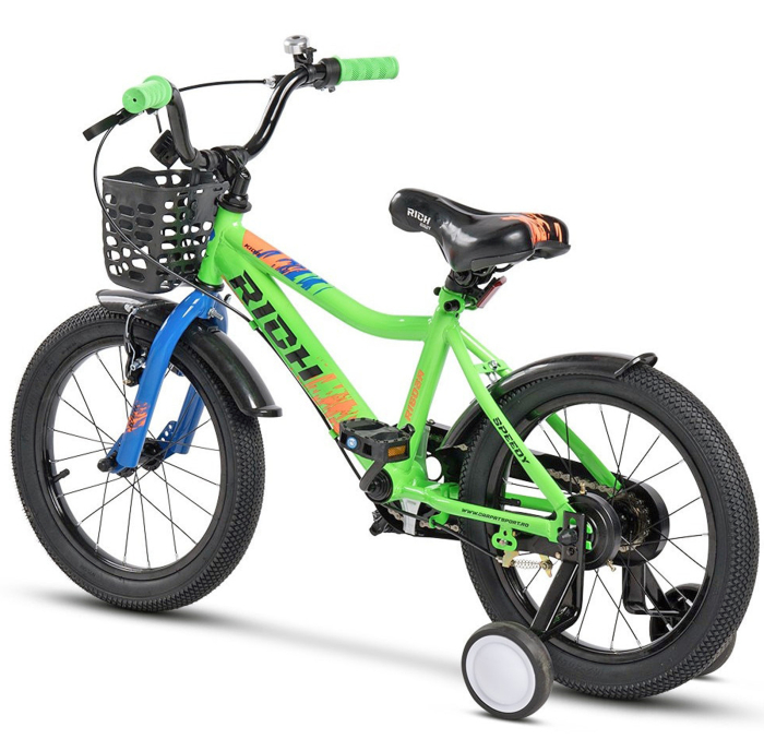 Bicicleta copii 16" RICH Speedy, varsta 4-6 ani  [3]
