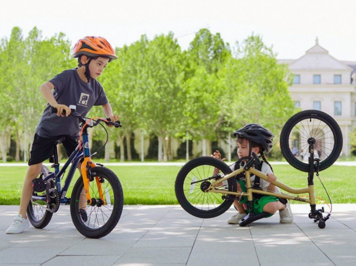 Bicicleta copii 16" ROYAL BABY Kable-Belt, cadru aluminiu SuperLight, transmisie pe curea, albastru,  varsta 4-6 ani [3]