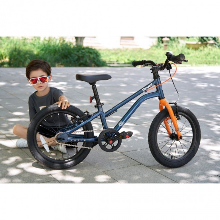 Bicicleta copii 16" ROYAL BABY Kable-EZ, cadru aluminiu, albastru, varsta 4-6 ani [5]