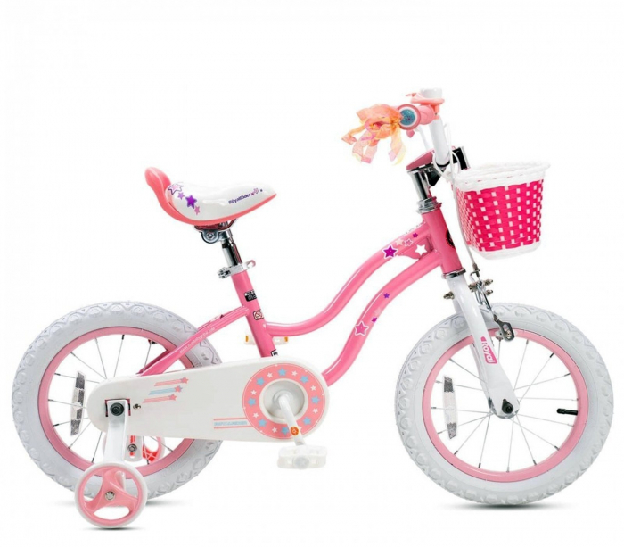 Bicicleta copii 16" ROYAL BABY Star Girl, roz, varsta 4-6 ani [3]