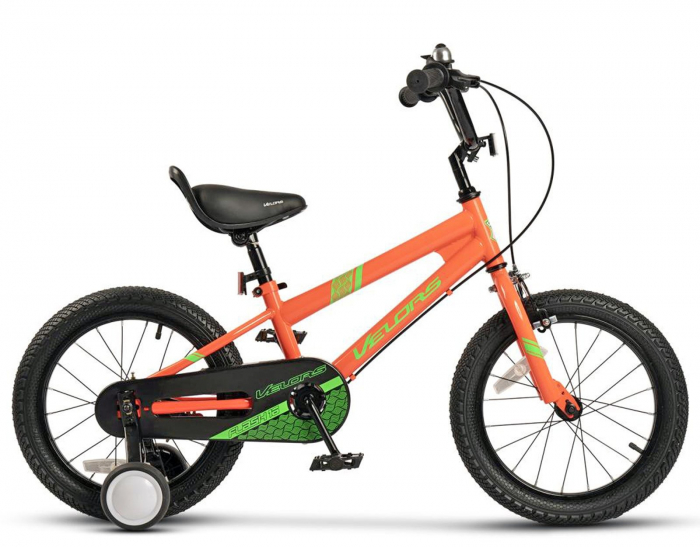 Bicicleta copii 16" VELORS Flash V1603B, varsta 4-6 ani [2]