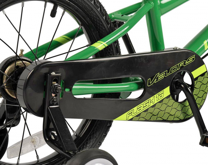 Bicicleta copii 16" VELORS Flash V1603B, varsta 4-6 ani [7]