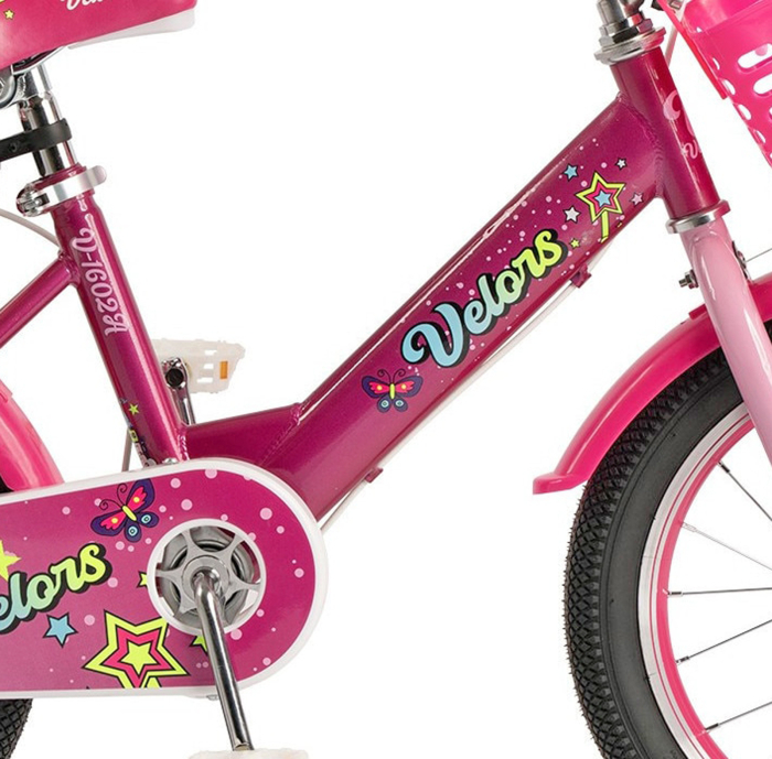 Bicicleta copii 16" VELORS Pony, varsta 4-6 ani [10]