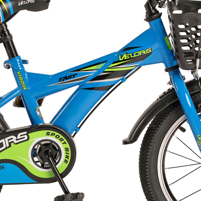 Bicicleta copii 16" VELORS Pony, varsta 4-6 ani [11]