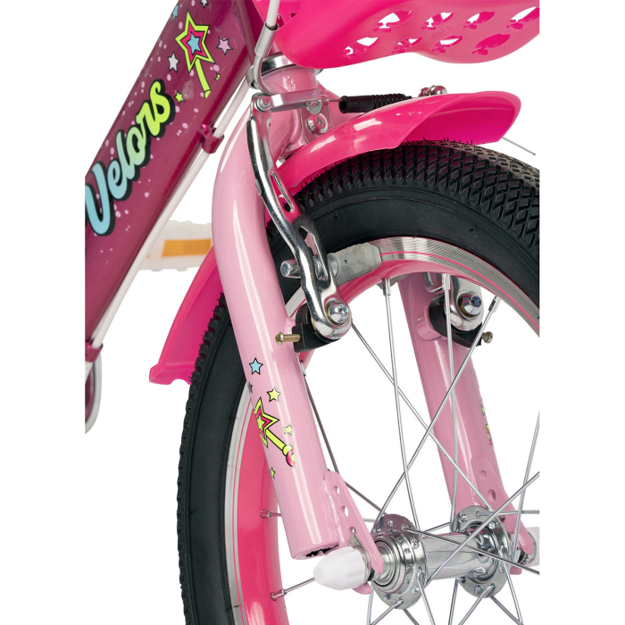 Bicicleta copii 16" VELORS Pony, varsta 4-6 ani [4]