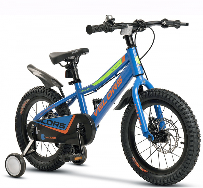 Bicicleta copii 16" VELORS Royal 1.6, frane disc, varsta 4-6 ani [1]