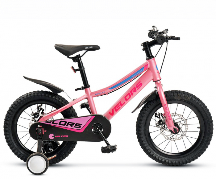 Bicicleta copii 16" VELORS Royal 1.6, frane disc, varsta 4-6 ani [2]