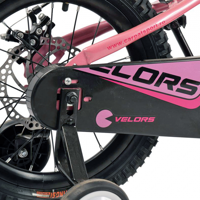 Bicicleta copii 16" VELORS Royal 1.6, frane disc, varsta 4-6 ani [7]