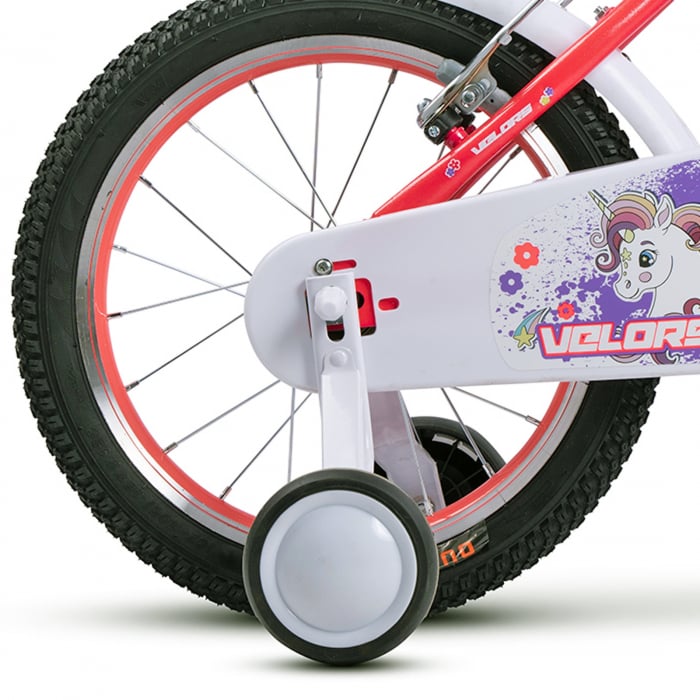 Bicicleta copii 16" VELORS Unicorn V1602, varsta 4-6 ani [7]