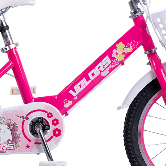 Bicicleta copii 16" VELORS Unicorn V1602, varsta 4-6 ani [10]