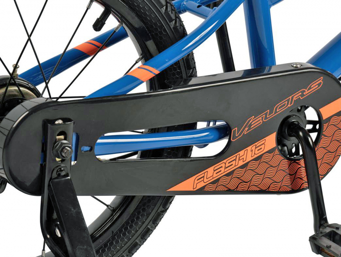 Bicicleta copii 16" VELORS Flash V1603B, varsta 4-6 ani [7]