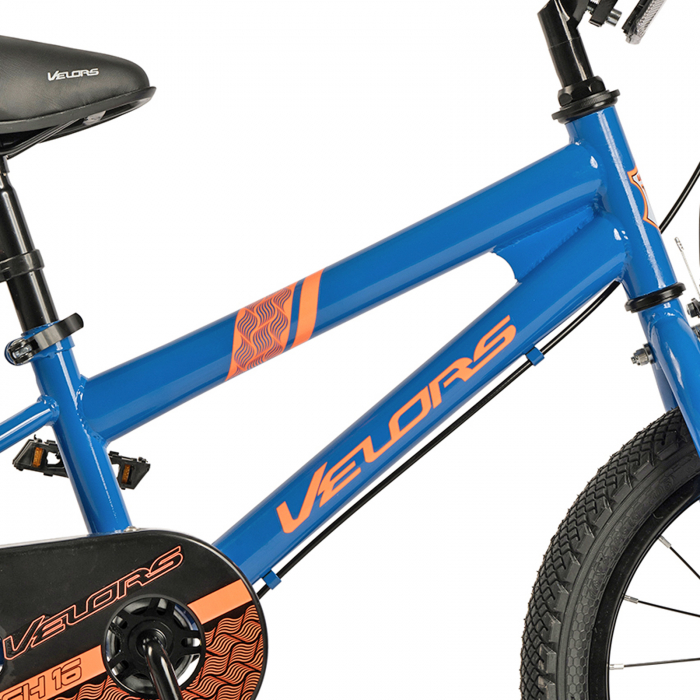 Bicicleta copii 16" VELORS Flash V1603B, varsta 4-6 ani [9]