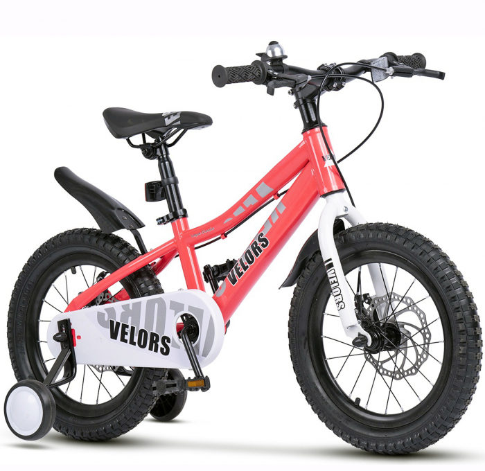 Bicicleta copii 16" VELORS Vogue, frane disc, varsta 4-6 ani [2]