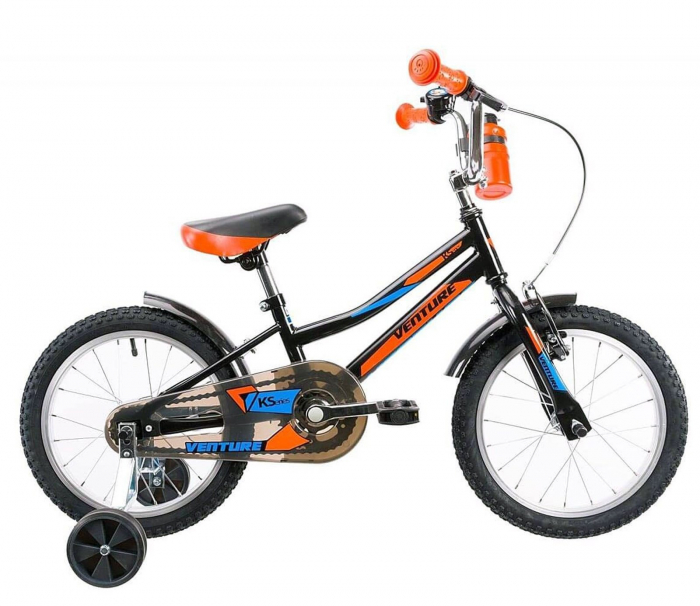 Bicicleta copii 16" VENTURE 1617, gri, varsta 4-6 ani [1]