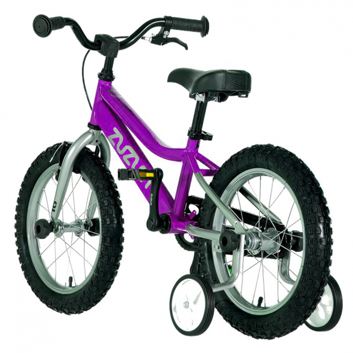 Bicicleta copii 16" ZUZUM Bella, mov/argintiu, varsta 4-6 ani [5]