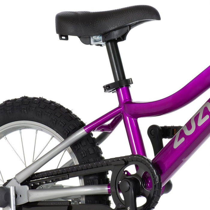 Bicicleta copii 16" ZUZUM Bella, mov/argintiu, varsta 4-6 ani [9]