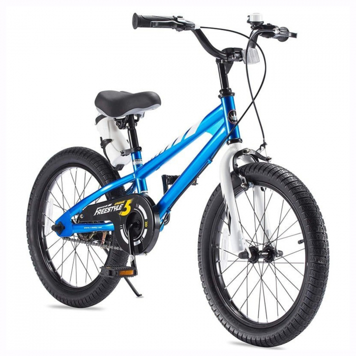 Bicicleta copii 18" ROYAL BABY Freestyle, verde, varsta 5-7 ani [1]