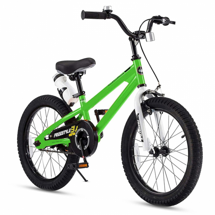 Bicicleta copii 18" ROYAL BABY Freestyle, verde, varsta 5-7 ani [1]