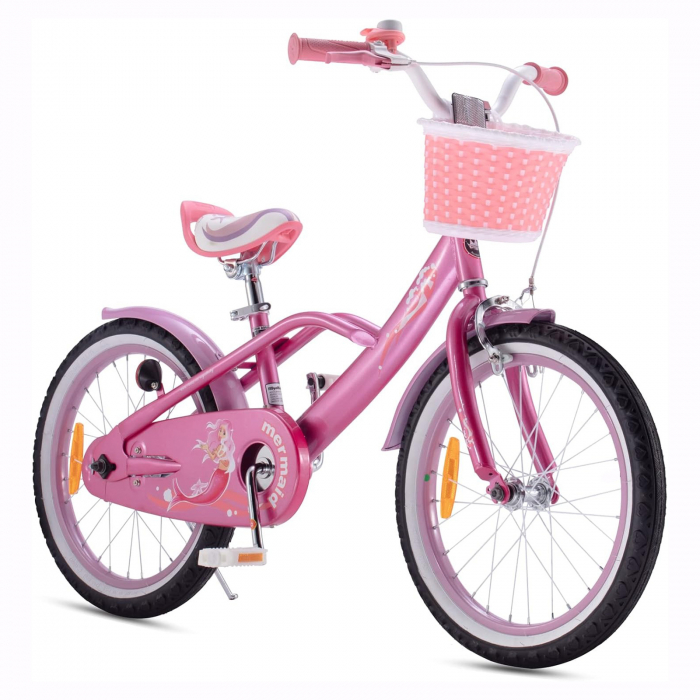 Bicicleta copii 18" ROYAL BABY Mermaid, roz, varsta 5-7 ani [2]