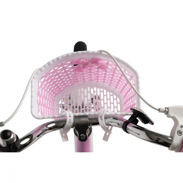 Bicicleta copii 18" VELORS Pony V1804B roz, varsta 5-7 ani [8]