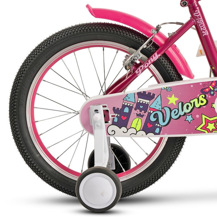 Bicicleta copii 18" VELORS Pony, varsta 5-7 ani  [8]
