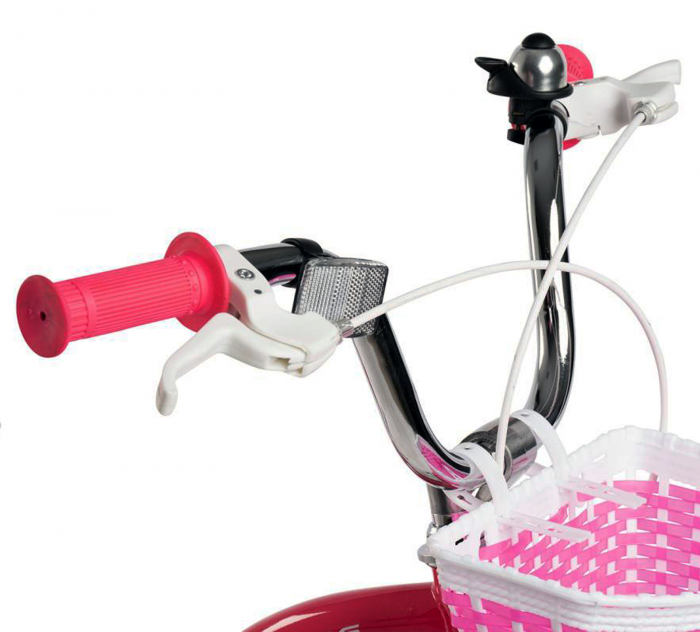 Bicicleta copii 20" VELORS Pony V2004B fucsia, varsta 7-10 ani [5]
