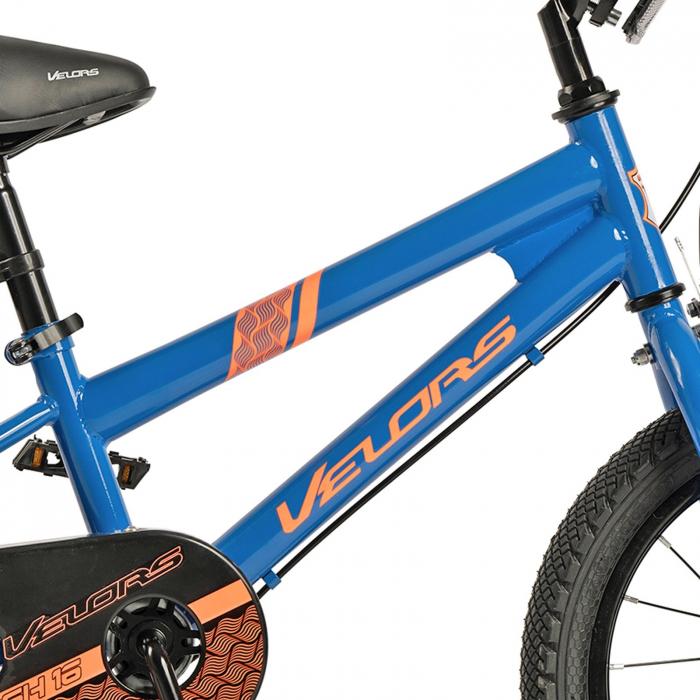 Bicicleta copii 18" VELORS Flash V1803B, varsta 5-7 ani [9]