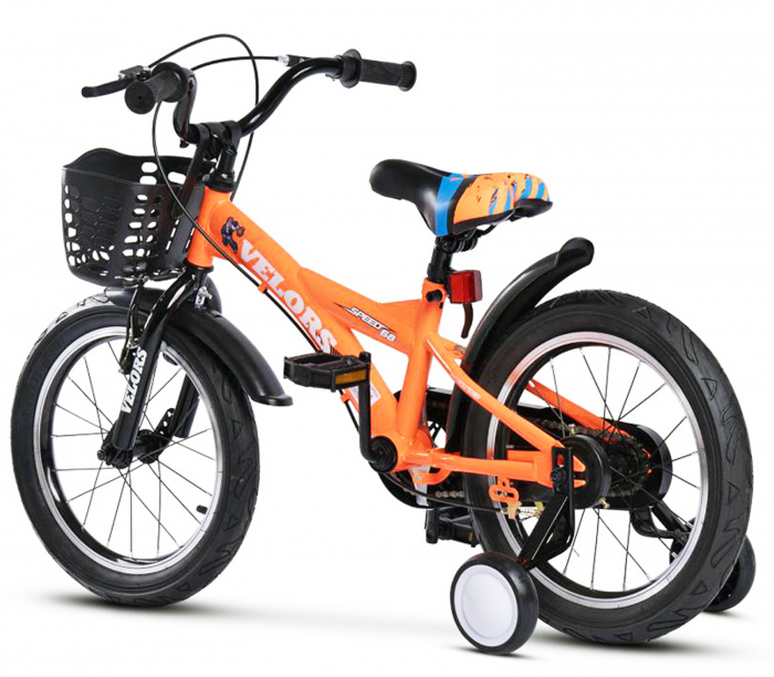 Bicicleta copii 18" VELORS Flash V1803B, albastru, varsta 5-7 ani [3]