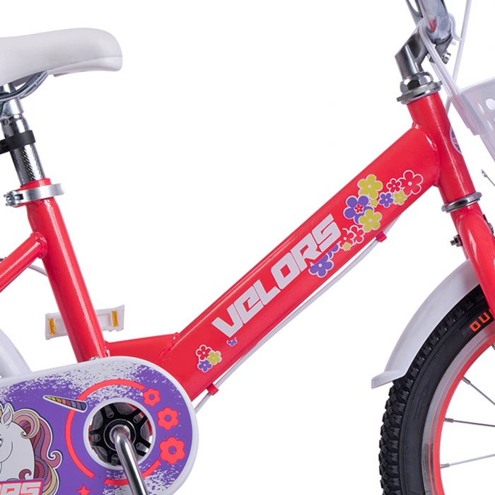 Bicicleta copii 18" VELORS Unicorn V1802, varsta 5-7 ani [10]