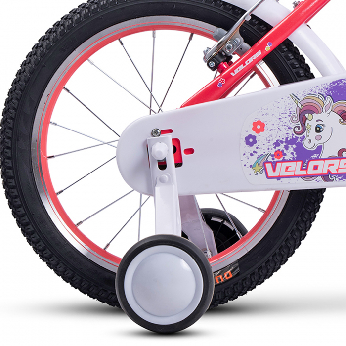 Bicicleta copii 18" VELORS Unicorn V1802, varsta 5-7 ani [7]