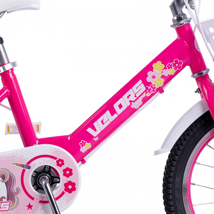 Bicicleta copii 18" VELORS Unicorn V1802, varsta 5-7 ani [10]