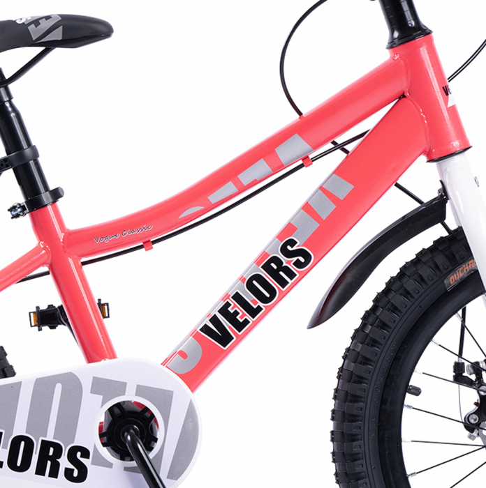Bicicleta copii 18" VELORS Vogue, cadru otel, frane disc, varsta 5-7 ani [9]