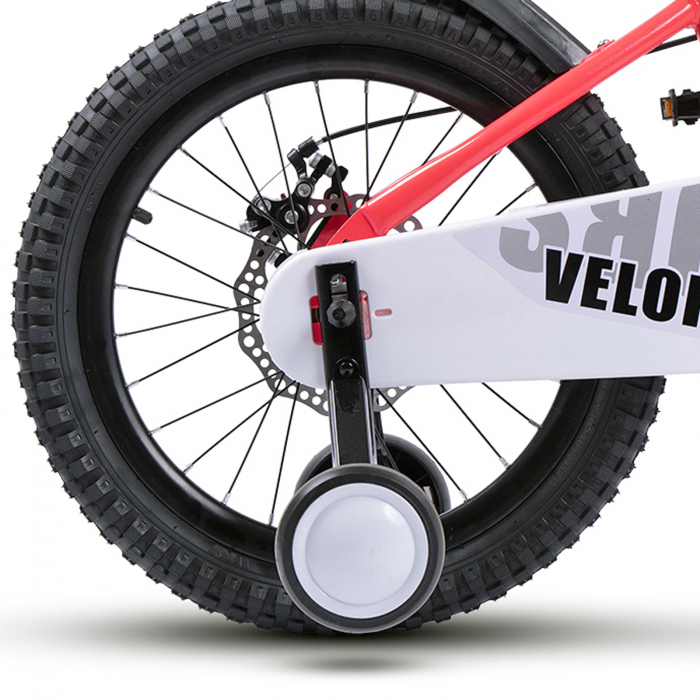 Bicicleta copii 18" VELORS Vogue, cadru otel, frane disc, varsta 5-7 ani [7]