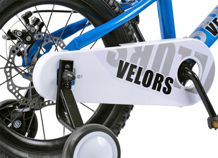 Bicicleta copii 18" VELORS Vogue, cadru otel, frane disc, varsta 5-7 ani [6]