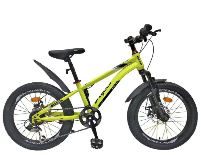 Bicicleta copii 20" BR Inspire, cadru otel 12", manete revoshift, frane disc, 7 viteze, varsta 7-10 ani [1]