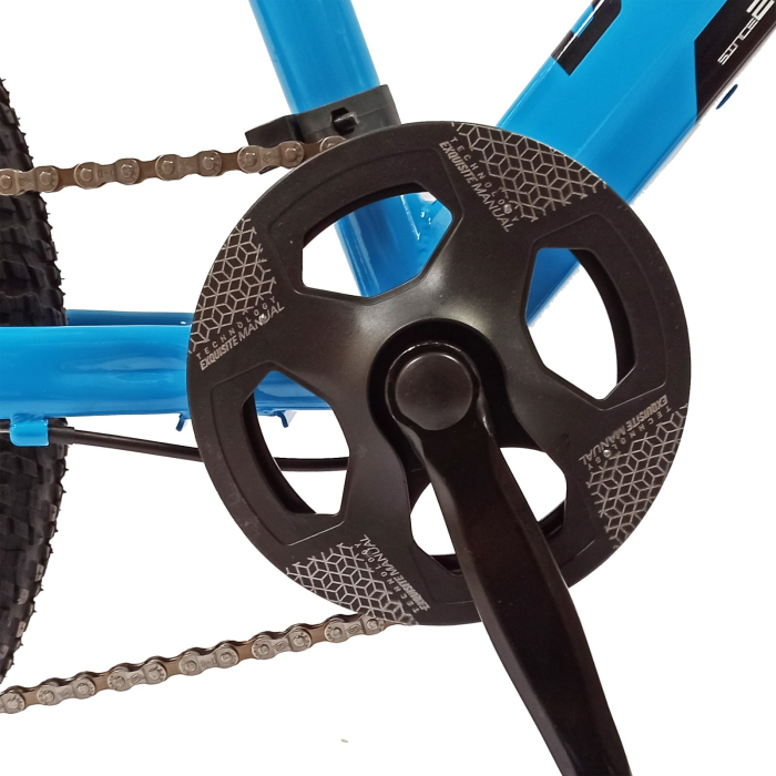 Bicicleta copii 20" BR Inspire, cadru otel 12", manete revoshift, frane disc, 7 viteze, varsta 7-10 ani [10]