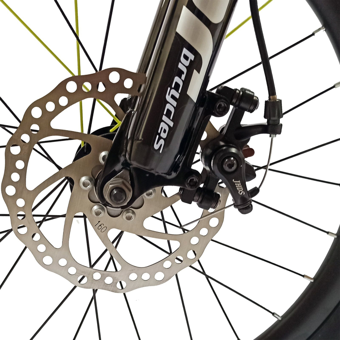 Bicicleta copii 20" BR Inspire, cadru otel 12", manete revoshift, frane disc, 7 viteze, varsta 7-10 ani [5]