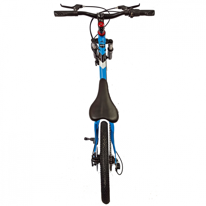 Bicicleta copii 20" BR Inspire, cadru otel 12", manete revoshift, frane disc, 7 viteze, galben/negru, varsta 7-10 ani [15]