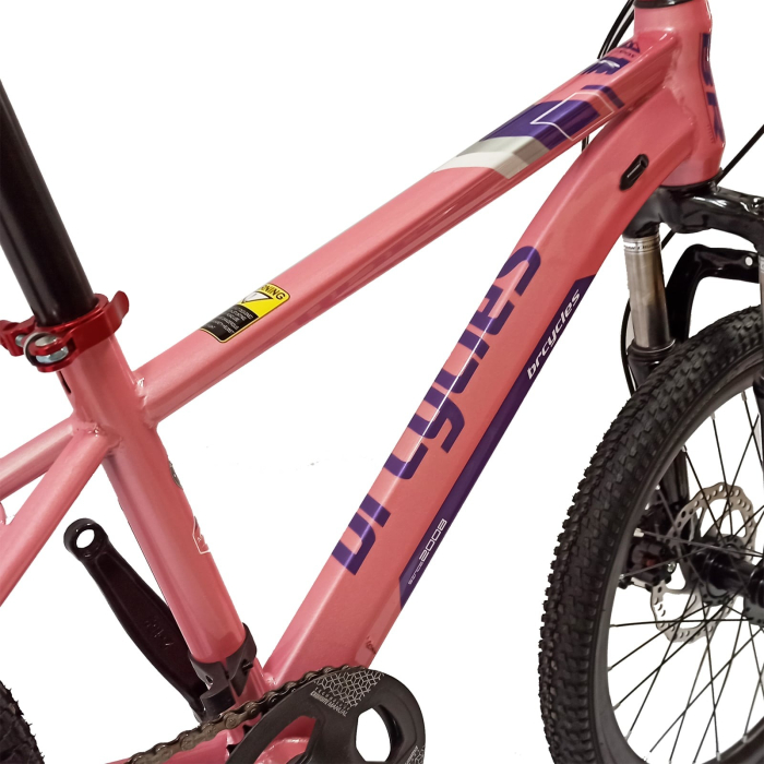 Bicicleta copii 20" BR Inspire, cadru otel 12", manete revoshift, frane disc, 7 viteze, varsta 7-10 ani [15]