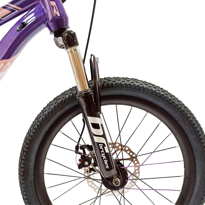 Bicicleta copii 20" BR Inspire, cadru otel 12", manete revoshift, frane disc, 7 viteze, varsta 7-10 ani [4]