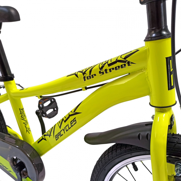 Bicicleta copii 20" BR Sprint, albastru, varsta 7-10 ani [10]